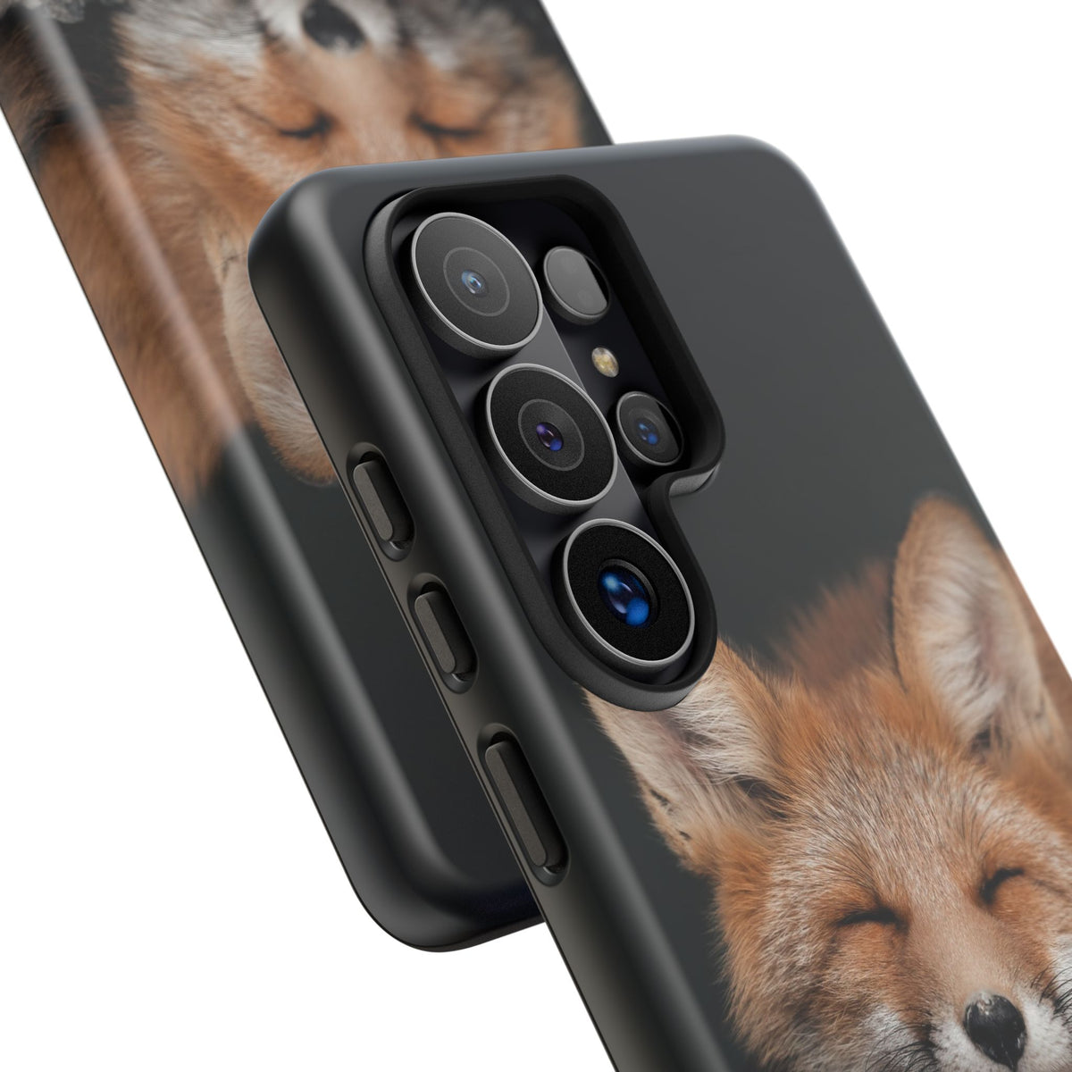 Sleeping Fox Tough Phone Case — Cute Wildlife iPhone Protective Cover