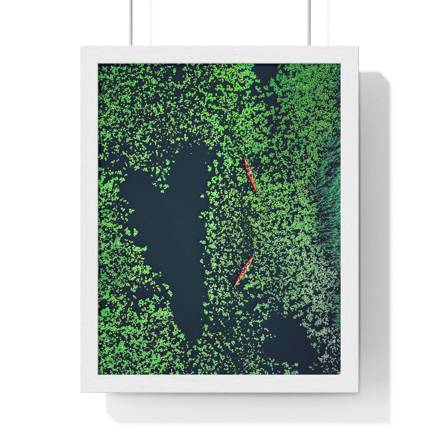 Heartshaped lake