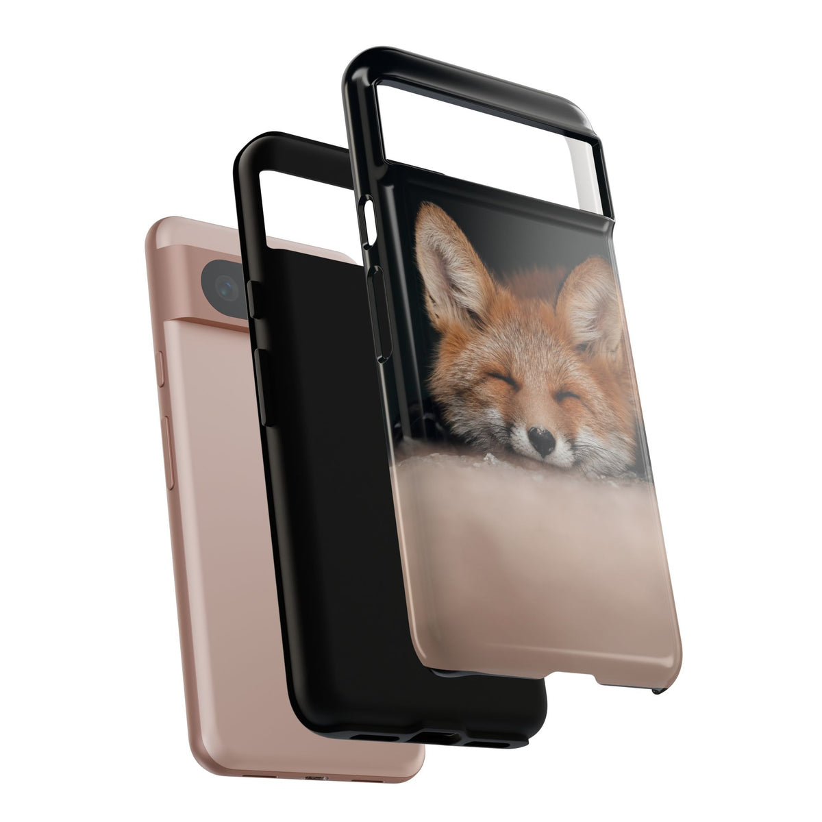 Sleeping Fox Tough Phone Case — Cute Wildlife iPhone Protective Cover