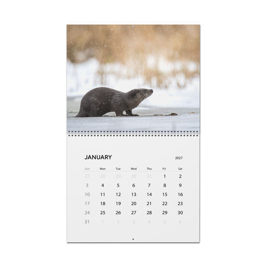 2027 Wildlife Wall Calendar — Nature & Wildlife in Finland by Photosysse