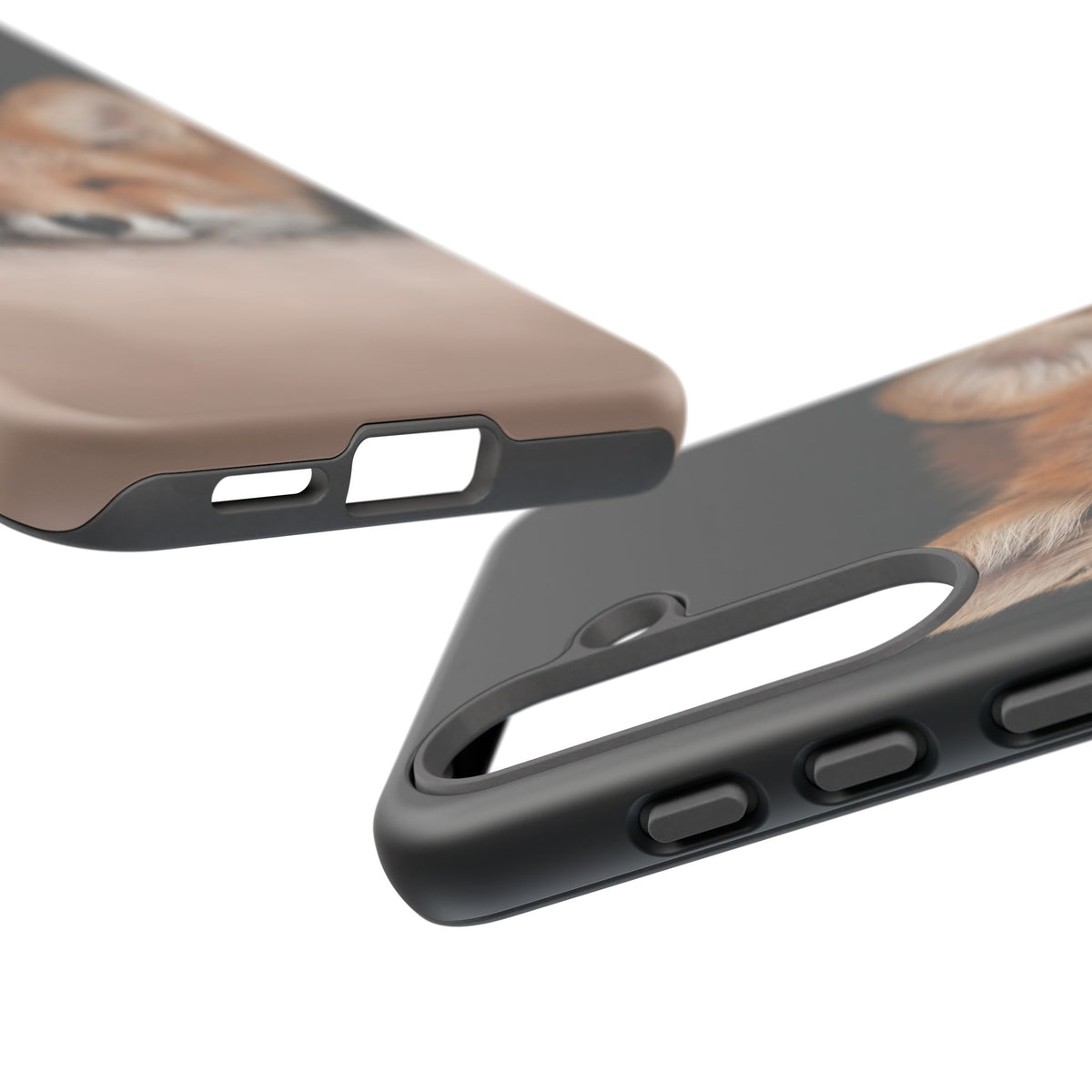 Sleeping Fox Tough Phone Case — Cute Wildlife iPhone Protective Cover