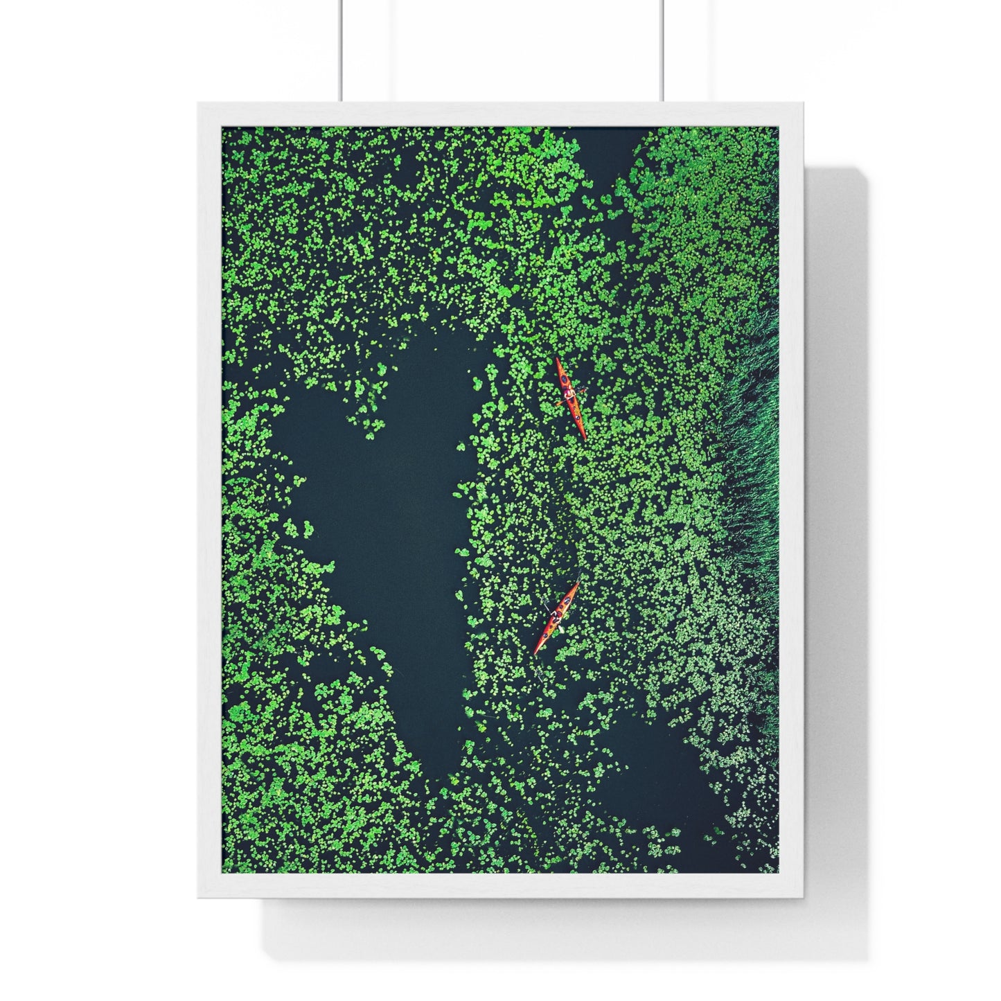 Heartshaped lake