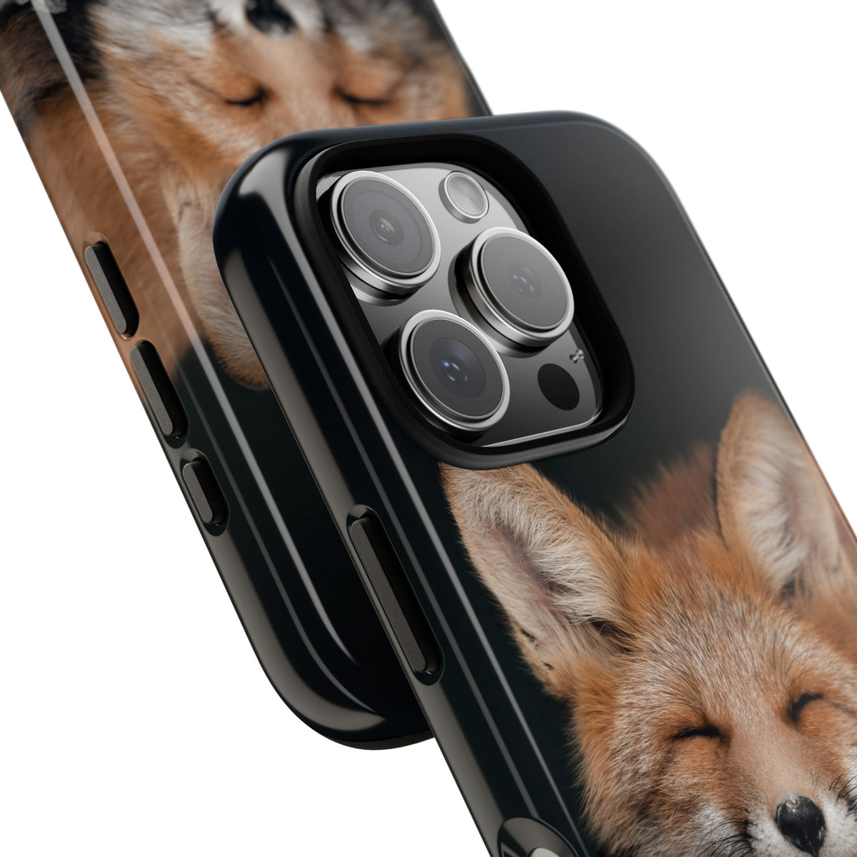 Sleeping Fox Tough Phone Case — Cute Wildlife iPhone Protective Cover
