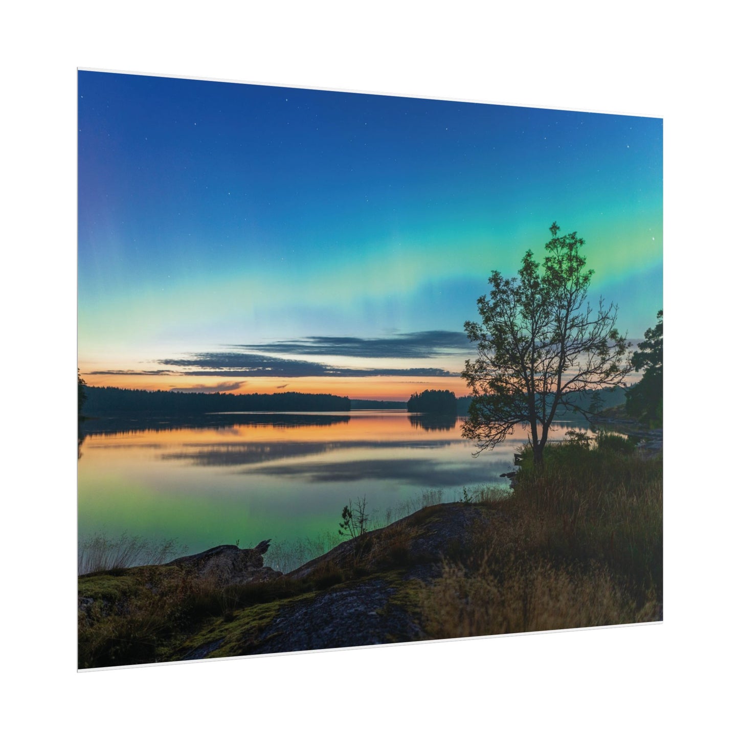 Sunset & Northern Lights