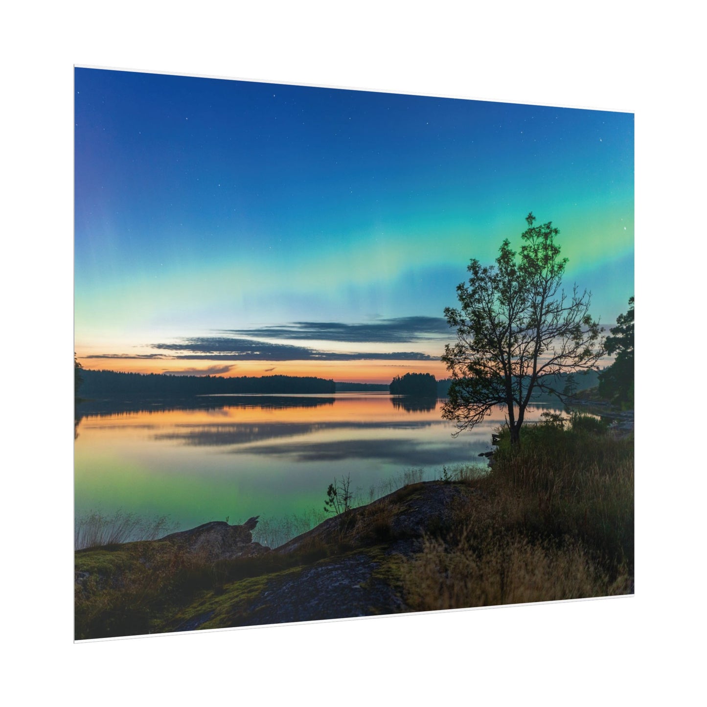 Sunset & Northern Lights
