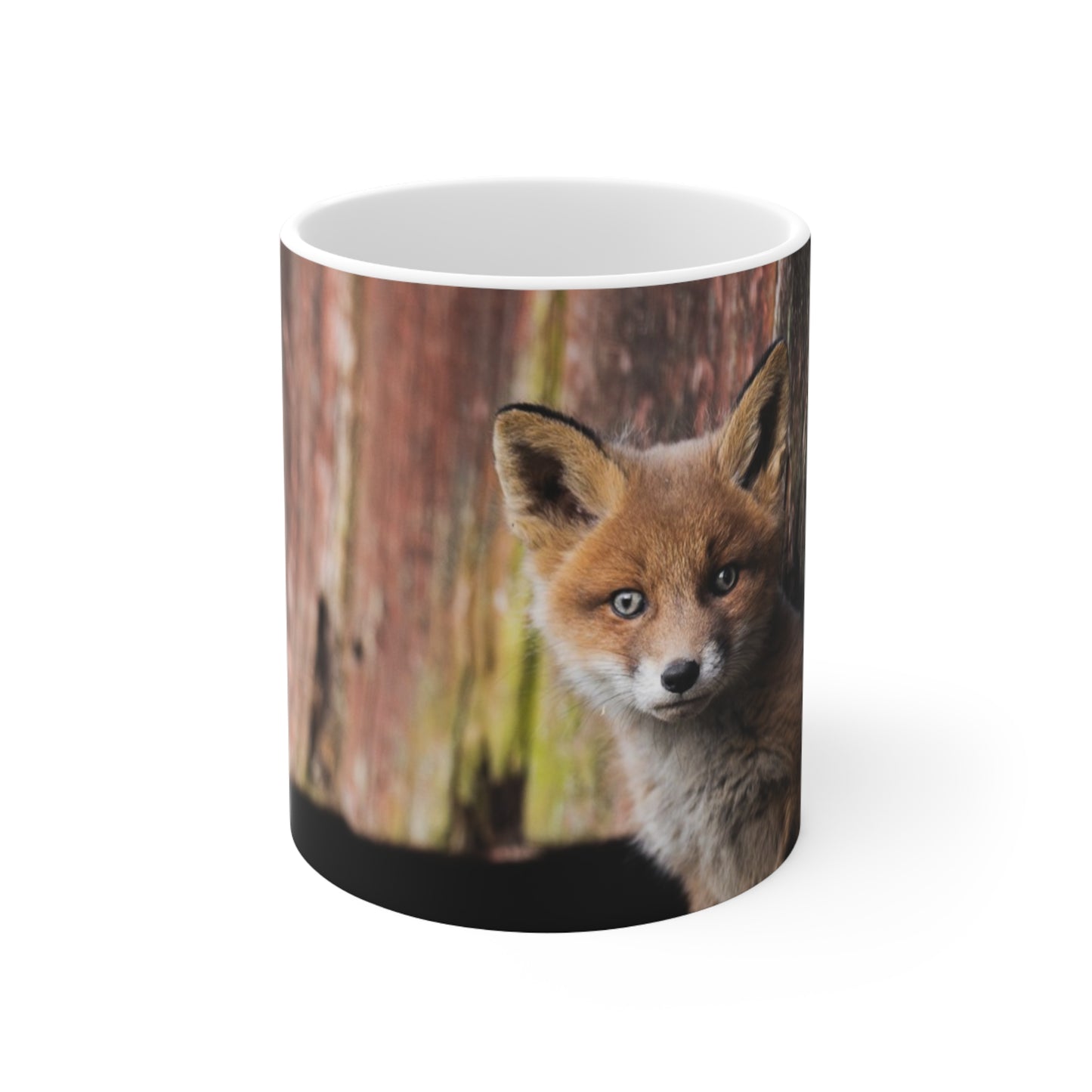 Fox cub coffee mug