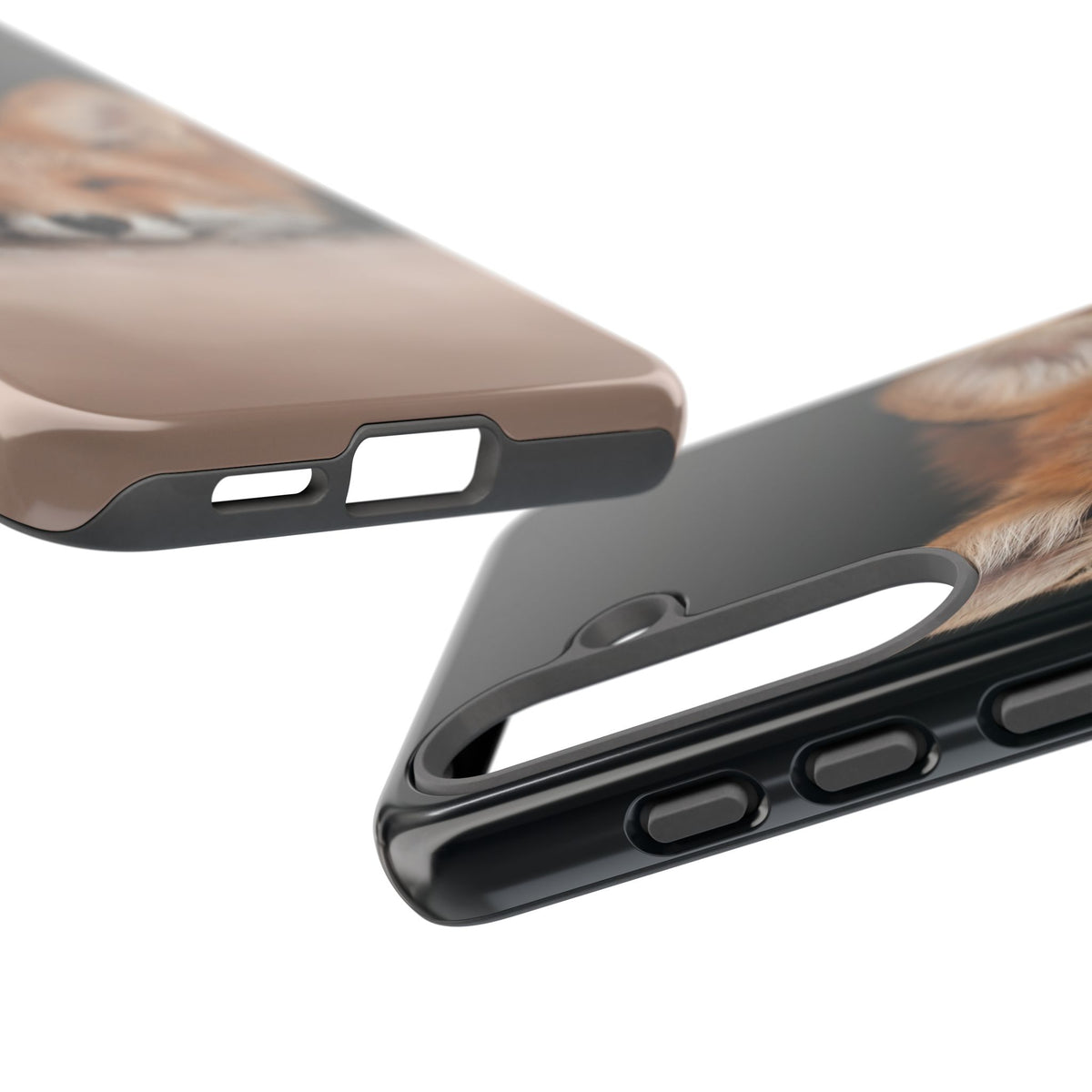 Sleeping Fox Tough Phone Case — Cute Wildlife iPhone Protective Cover
