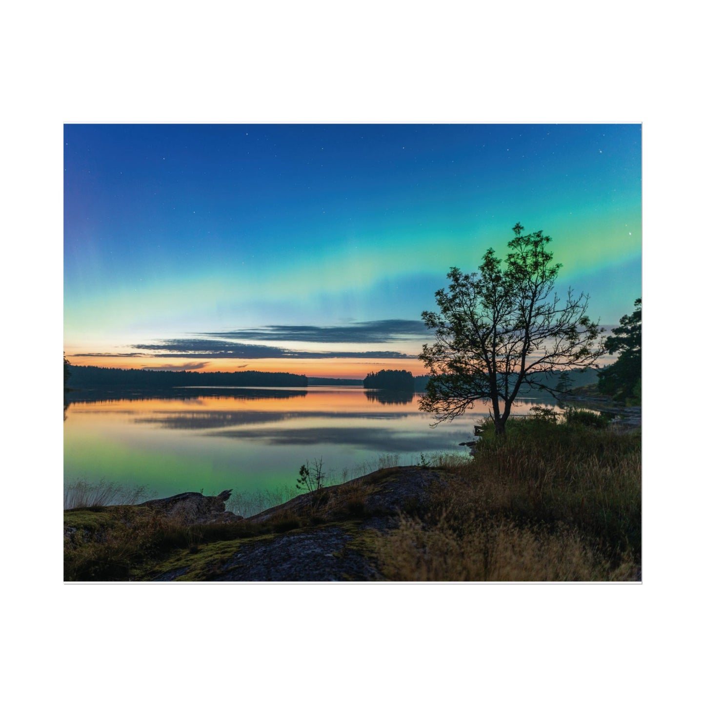 Sunset & Northern Lights