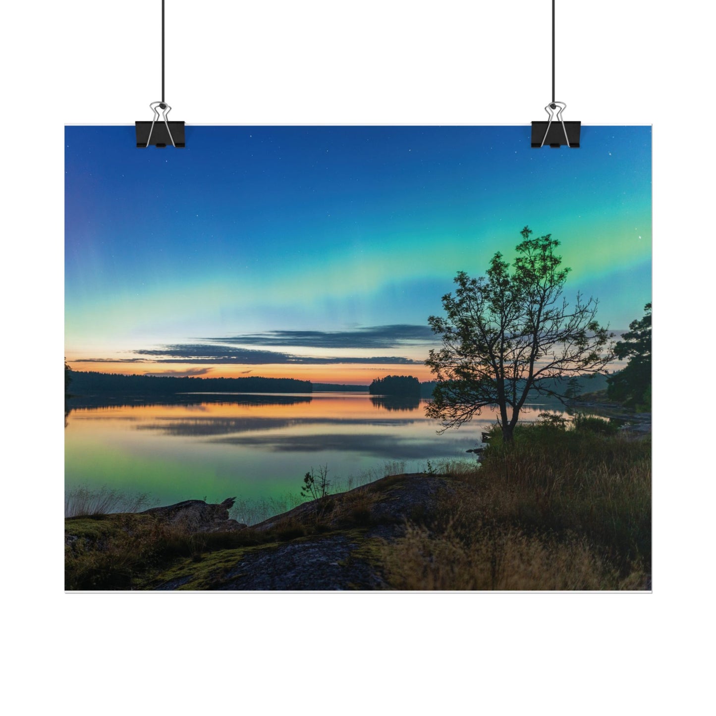 Sunset & Northern Lights