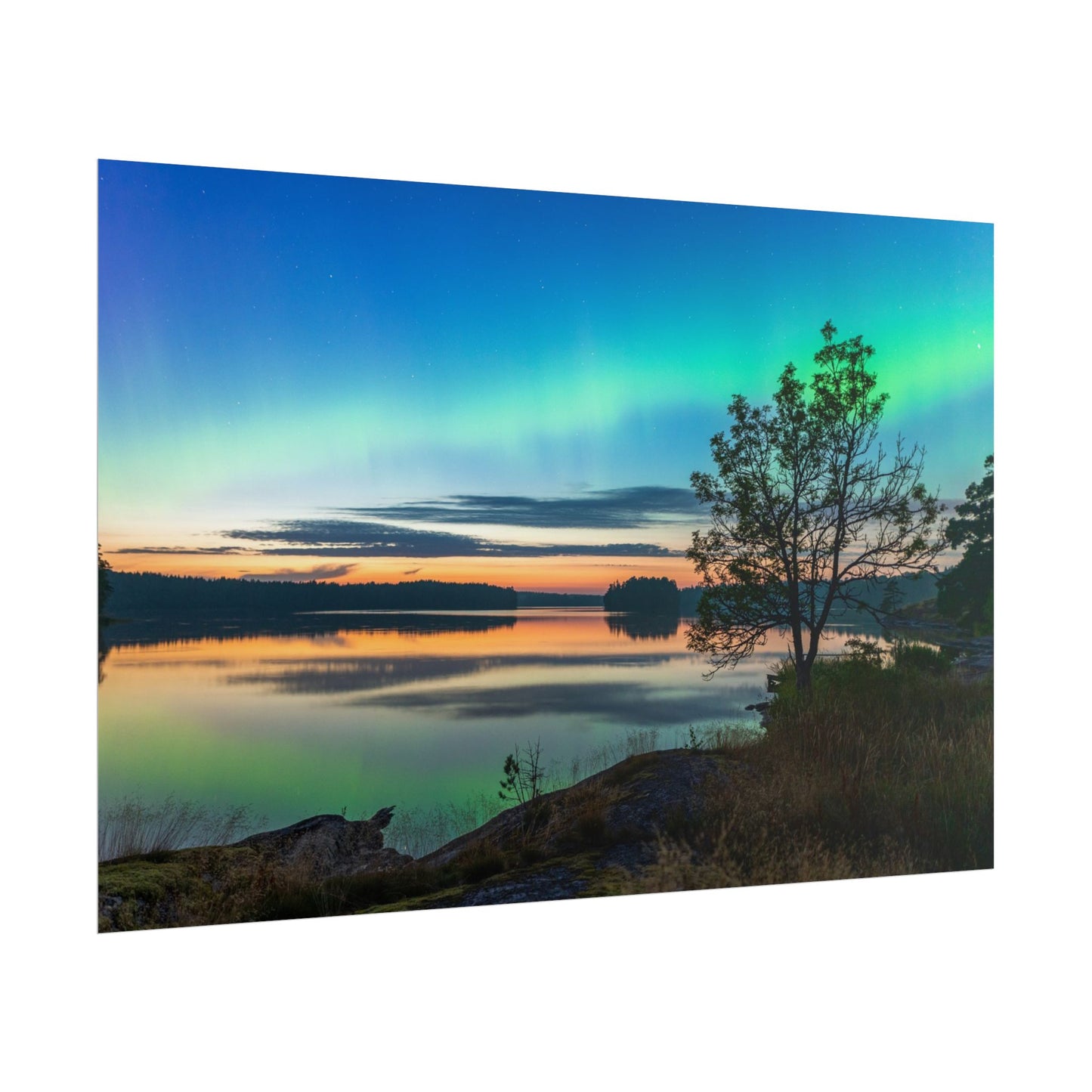 Sunset & Northern Lights