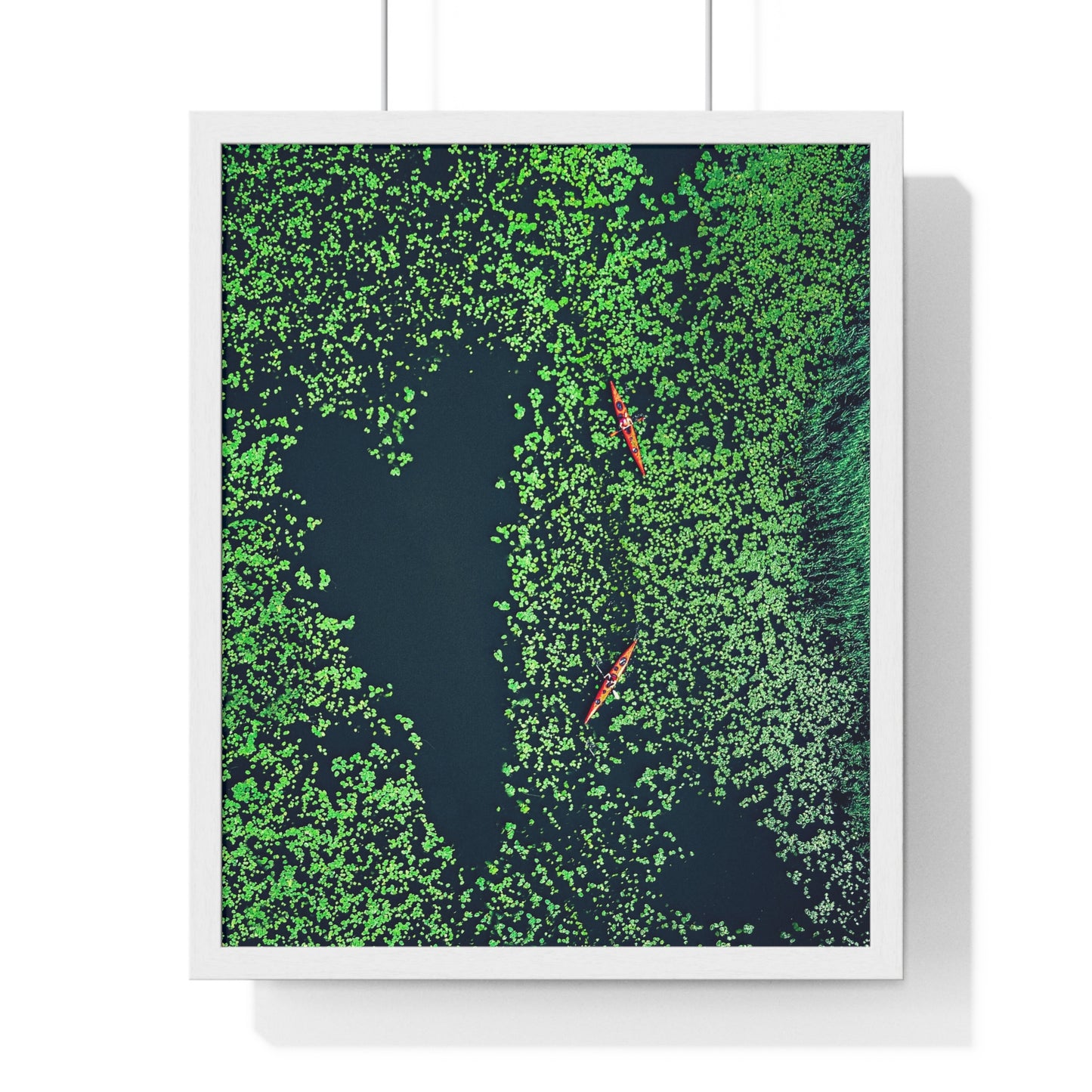 Heartshaped lake