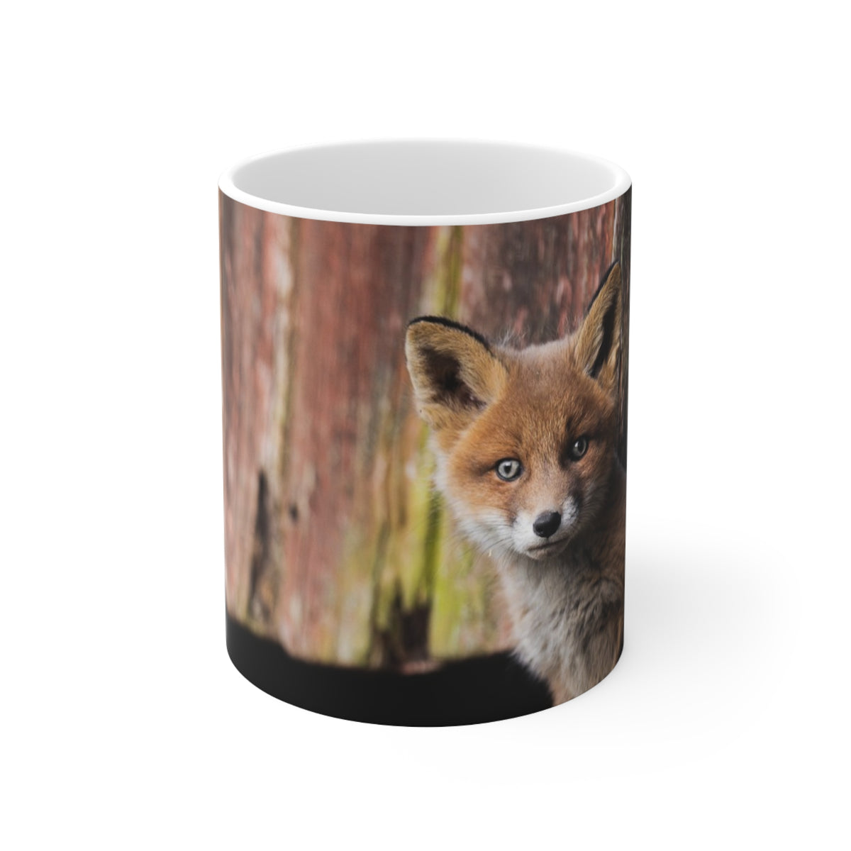 Fox cub coffee mug