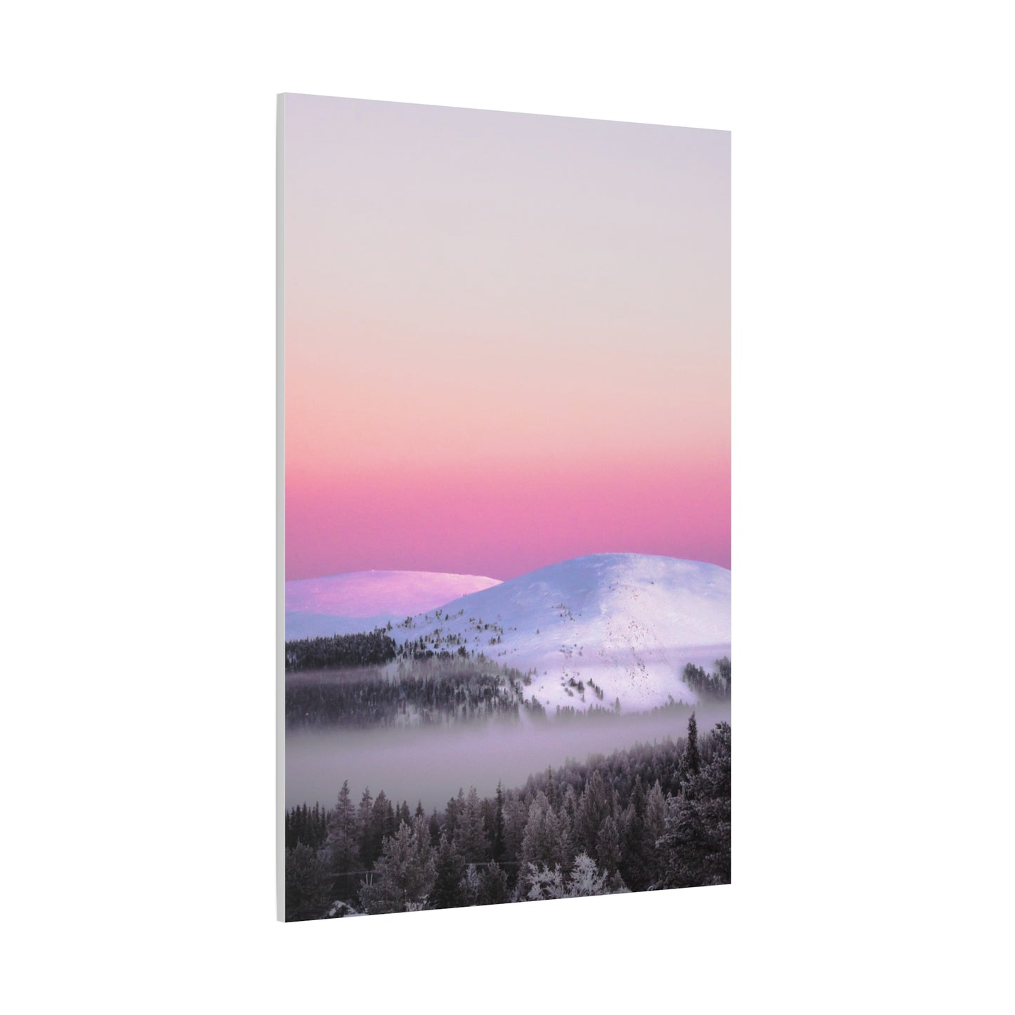 Christmas Eve sunset in Lapland