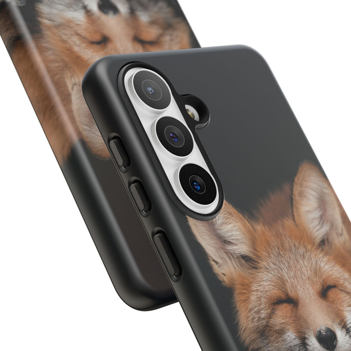 Sleeping Fox Tough Phone Case — Cute Wildlife iPhone Protective Cover