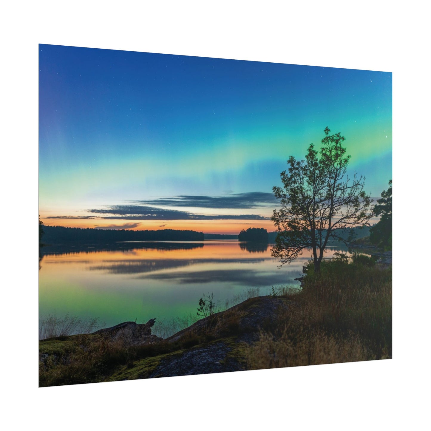 Sunset & Northern Lights