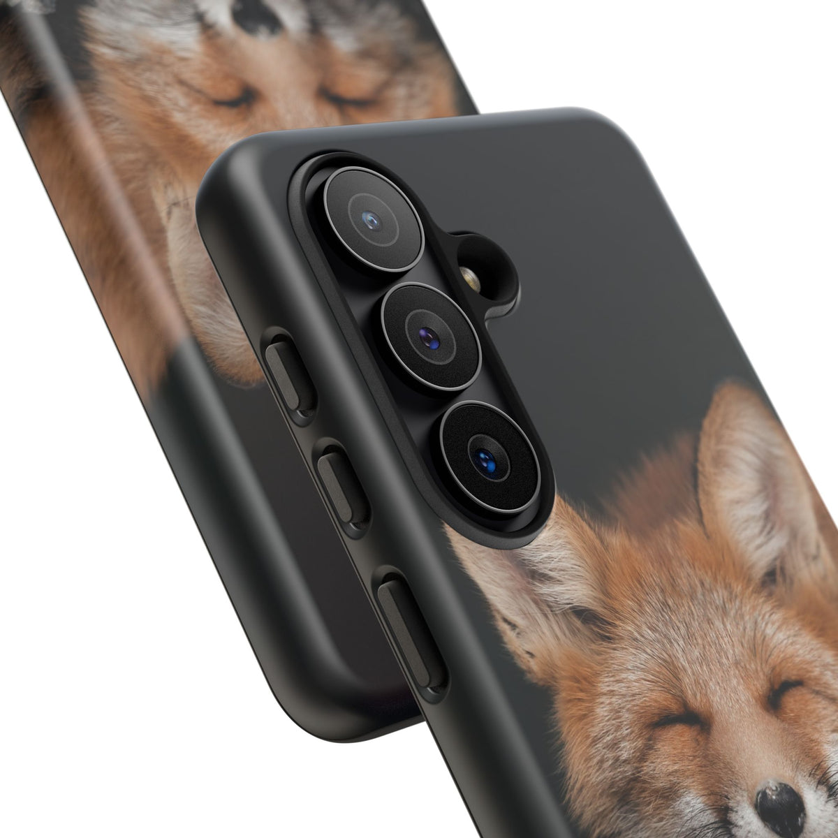 Sleeping Fox Tough Phone Case — Cute Wildlife iPhone Protective Cover