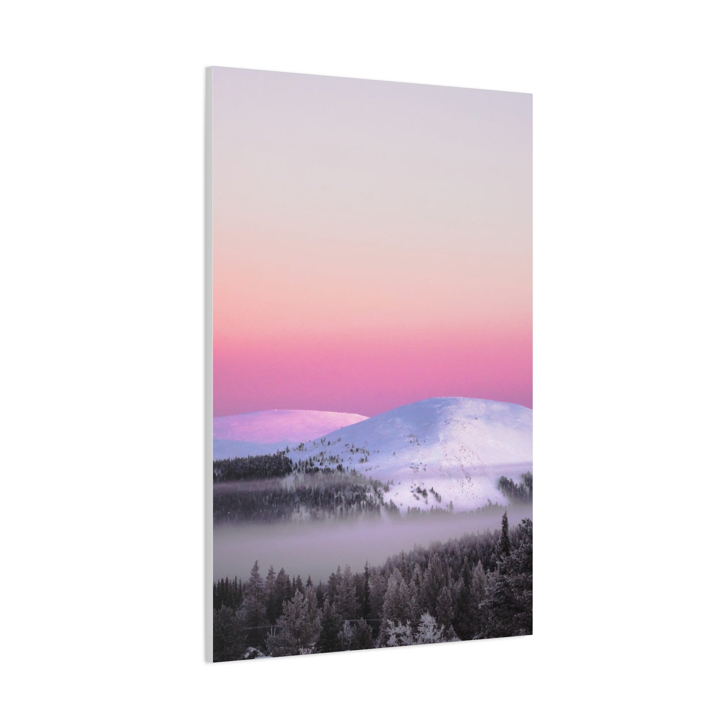 Christmas Eve sunset in Lapland