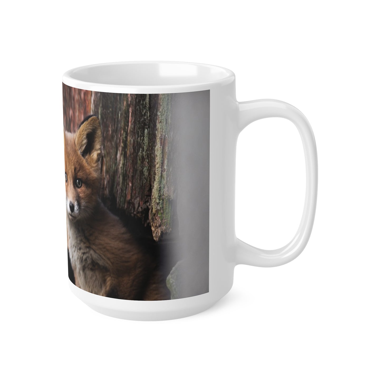 Fox cub coffee mug
