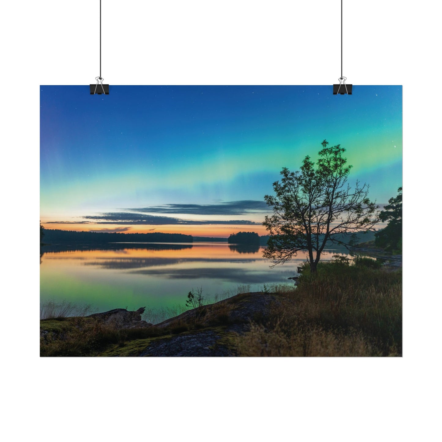 Sunset & Northern Lights