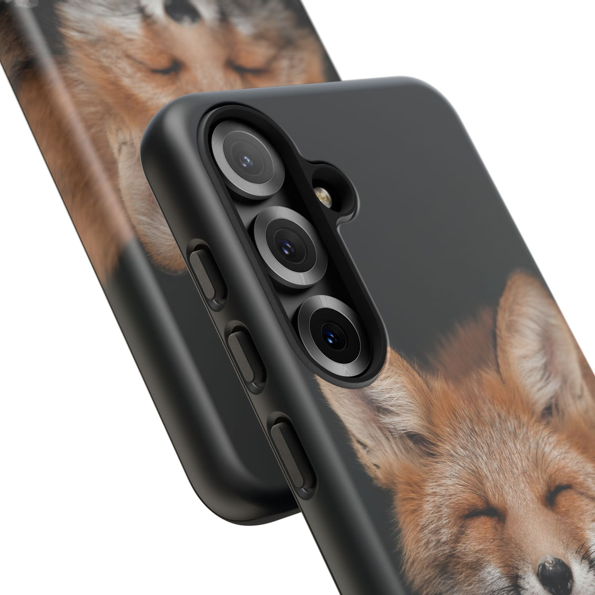 Sleeping Fox Tough Phone Case — Cute Wildlife iPhone Protective Cover