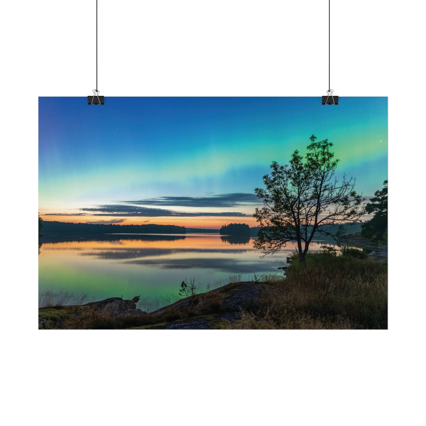 Sunset & Northern Lights