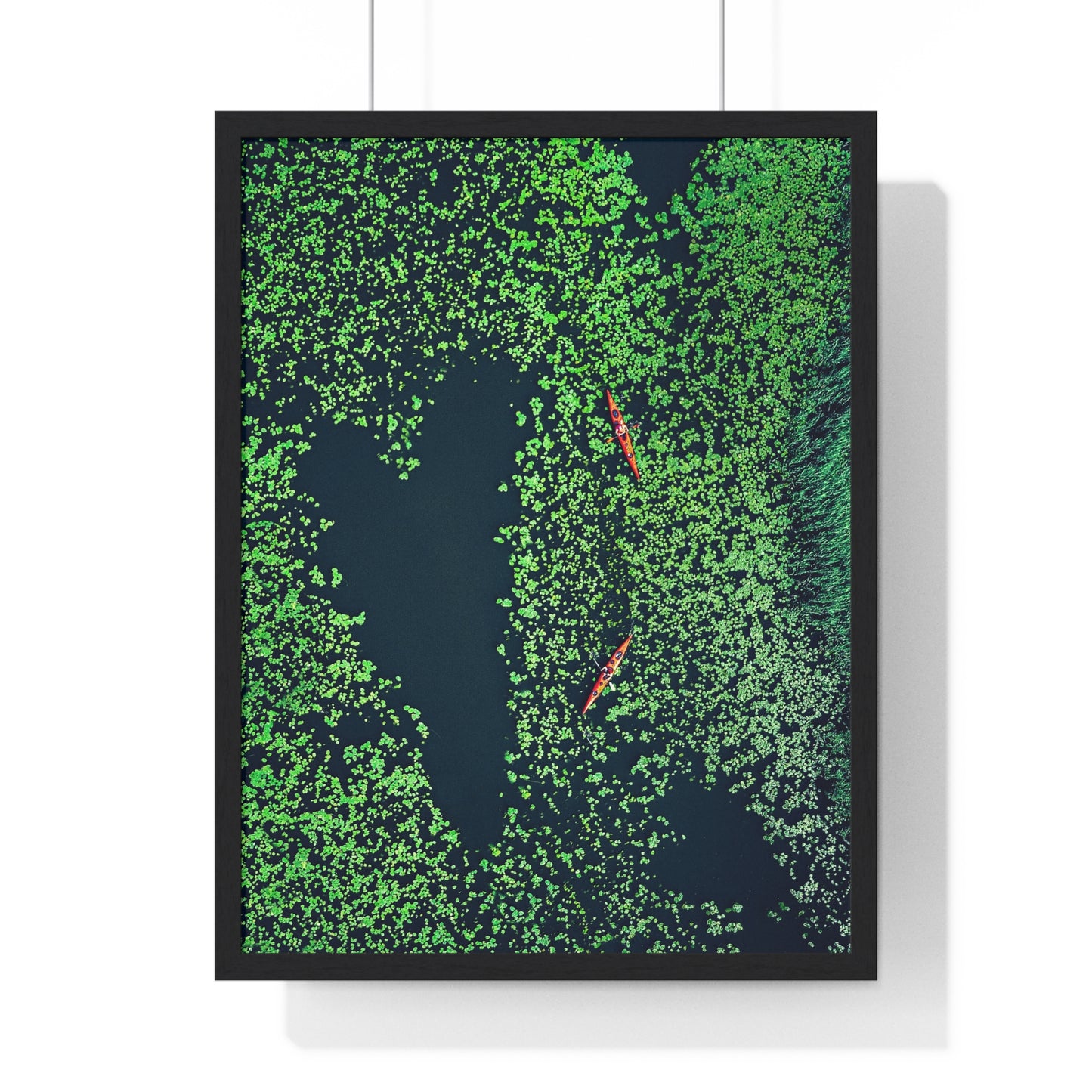 Heartshaped lake