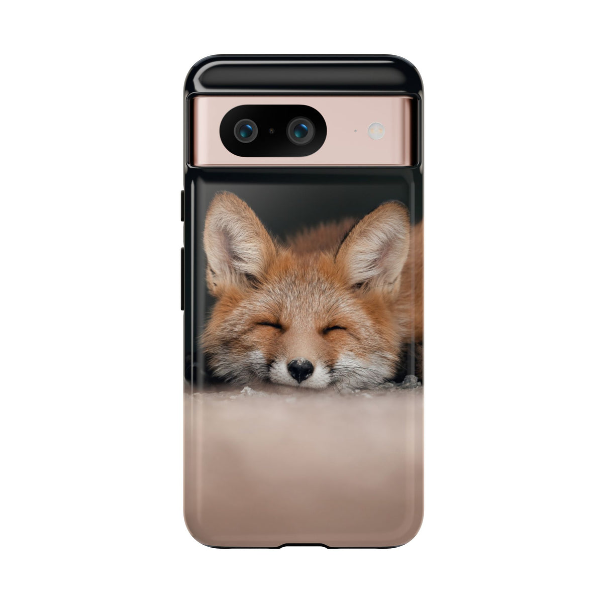 Sleeping Fox Tough Phone Case — Cute Wildlife iPhone Protective Cover