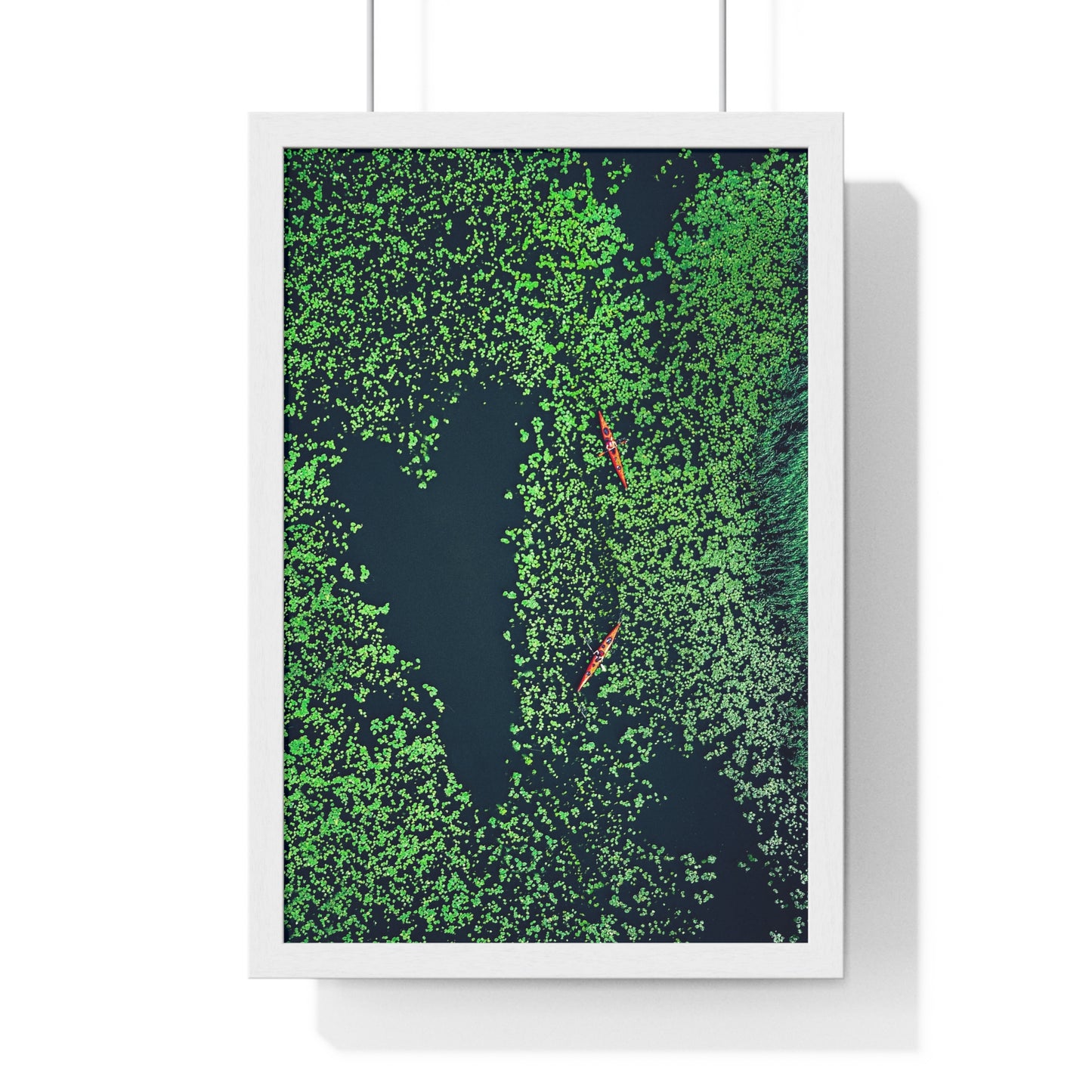 Heartshaped lake