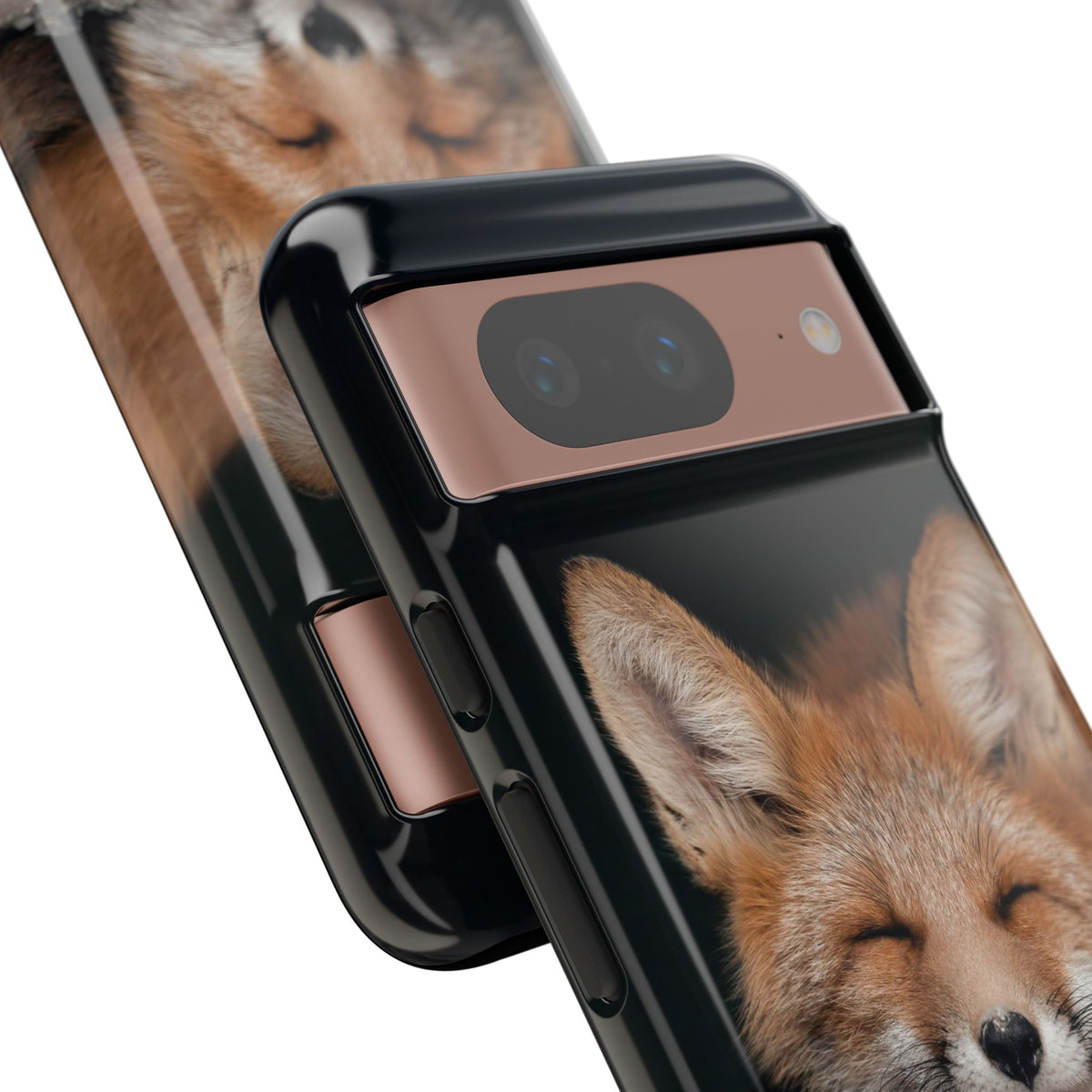 Sleeping Fox Tough Phone Case — Cute Wildlife iPhone Protective Cover