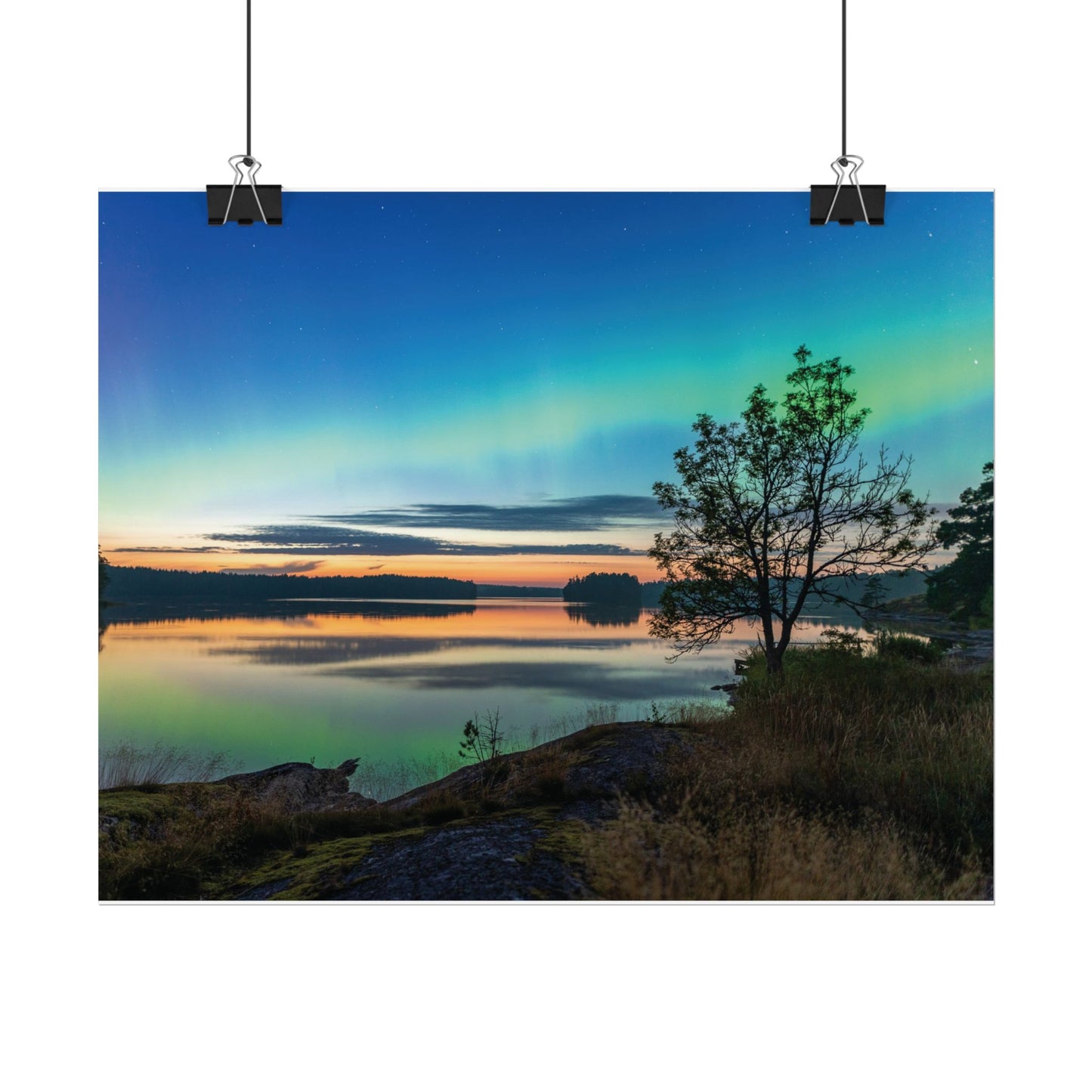 Sunset & Northern Lights