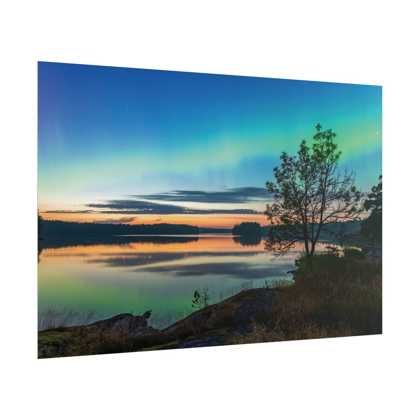 Sunset & Northern Lights