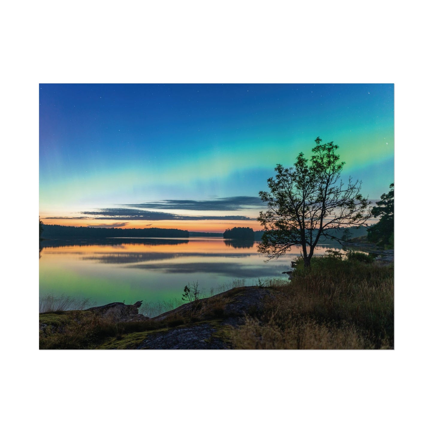 Sunset & Northern Lights