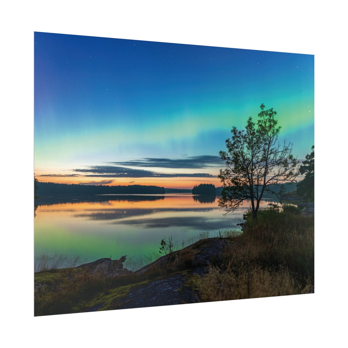 Sunset & Northern Lights
