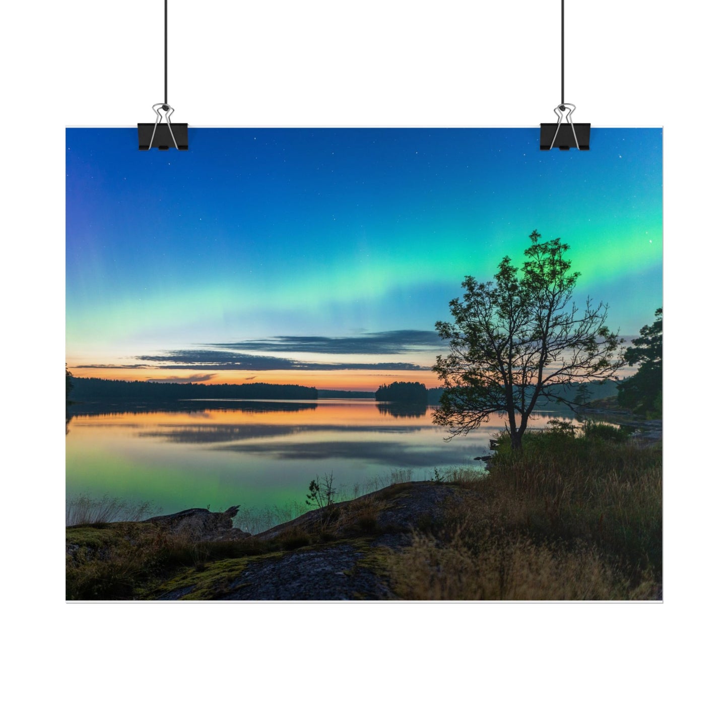 Sunset & Northern Lights