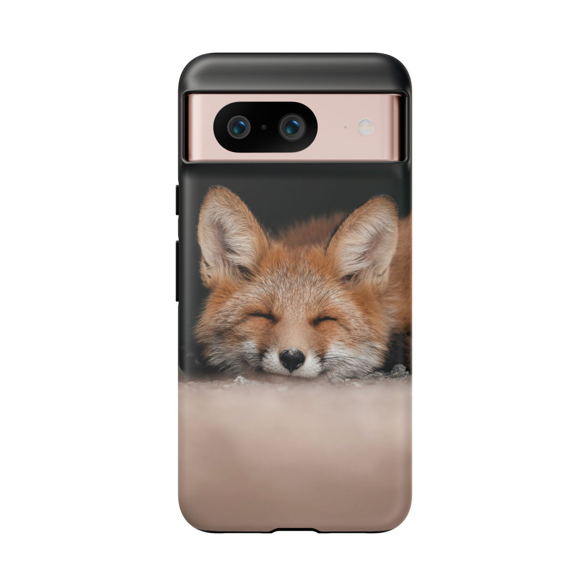 Sleeping Fox Tough Phone Case — Cute Wildlife iPhone Protective Cover