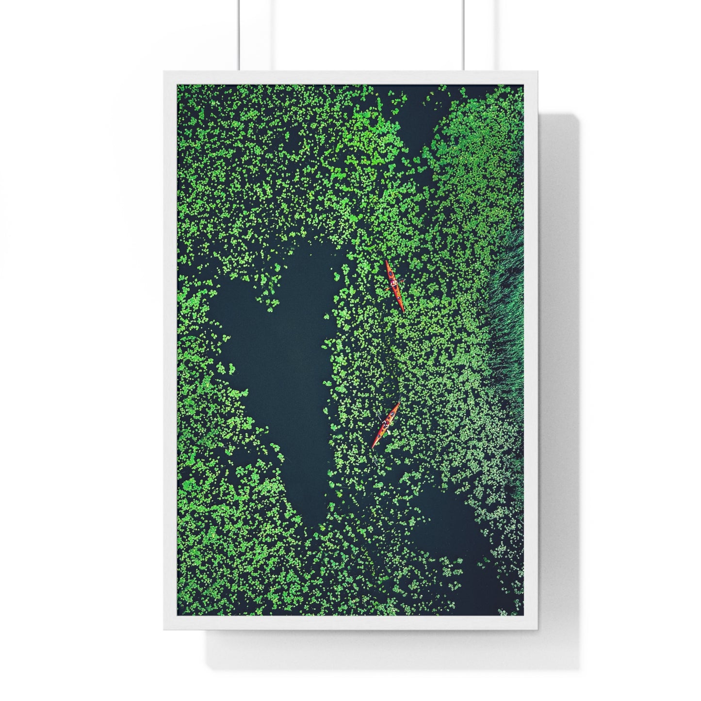 Heartshaped lake