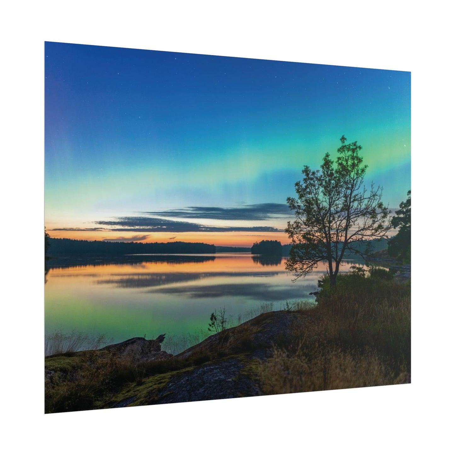 Sunset & Northern Lights
