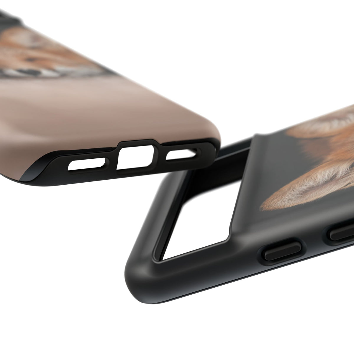 Sleeping Fox Tough Phone Case — Cute Wildlife iPhone Protective Cover