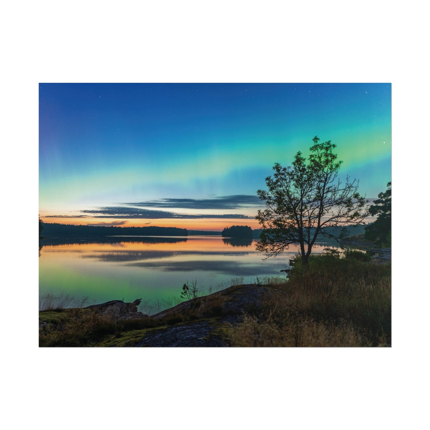 Sunset & Northern Lights