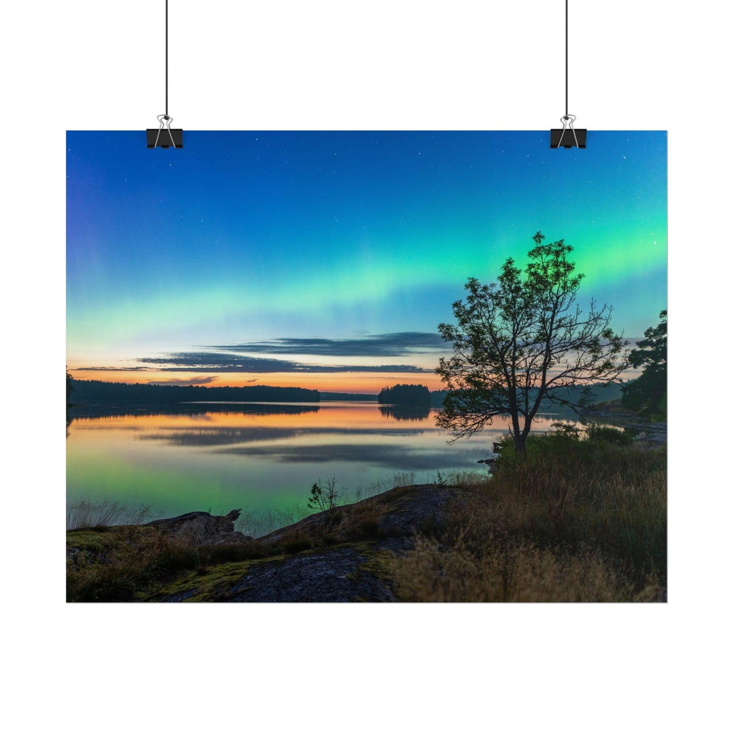 Sunset & Northern Lights