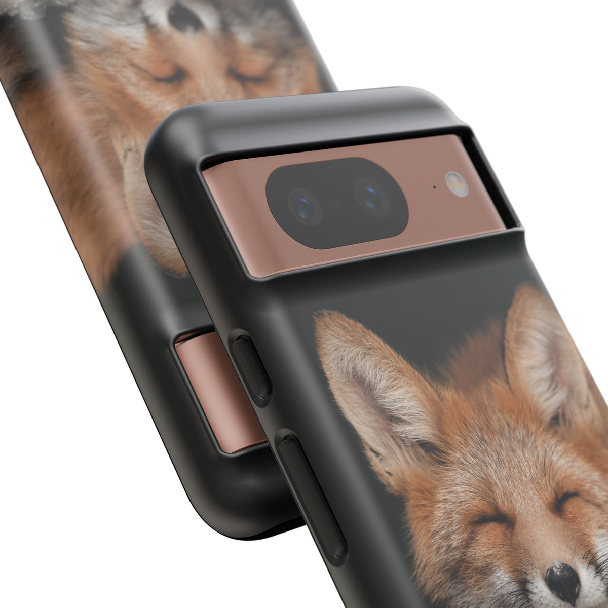 Sleeping Fox Tough Phone Case — Cute Wildlife iPhone Protective Cover