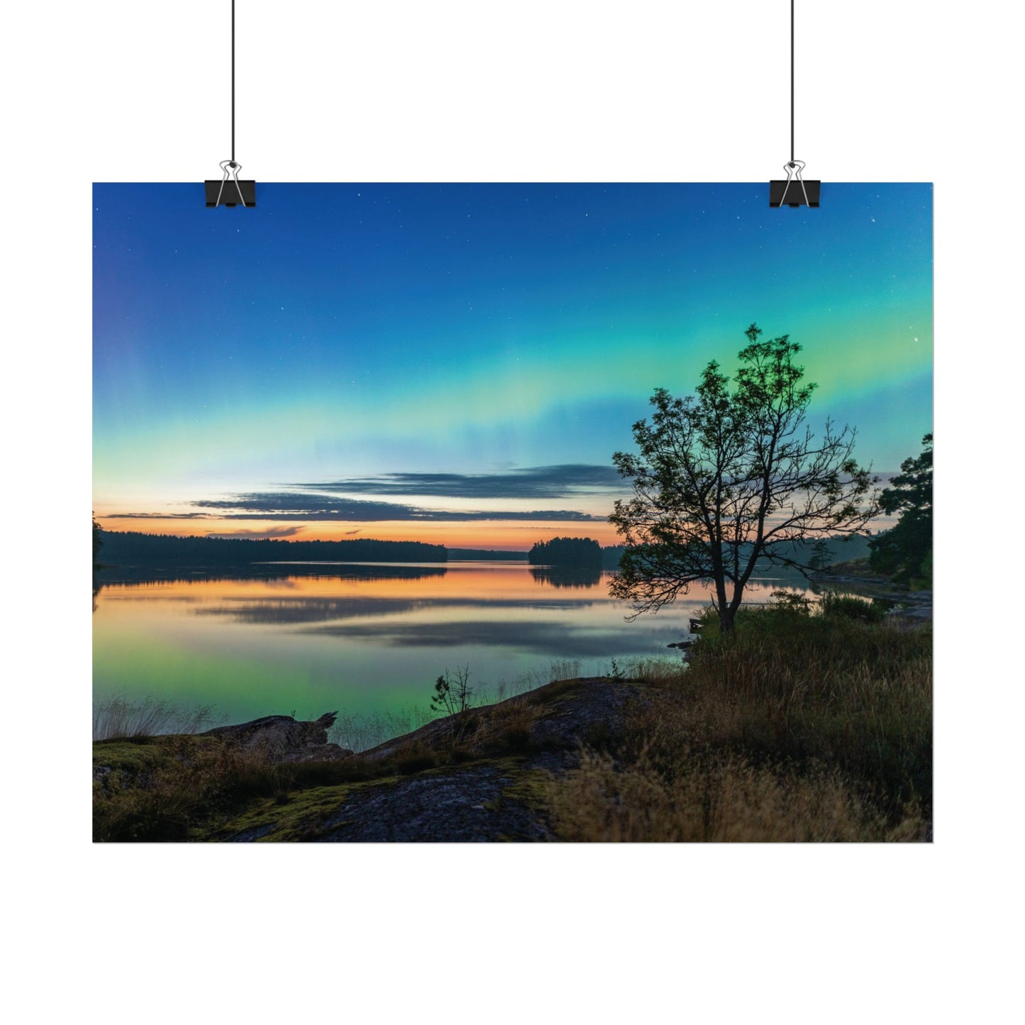 Sunset & Northern Lights