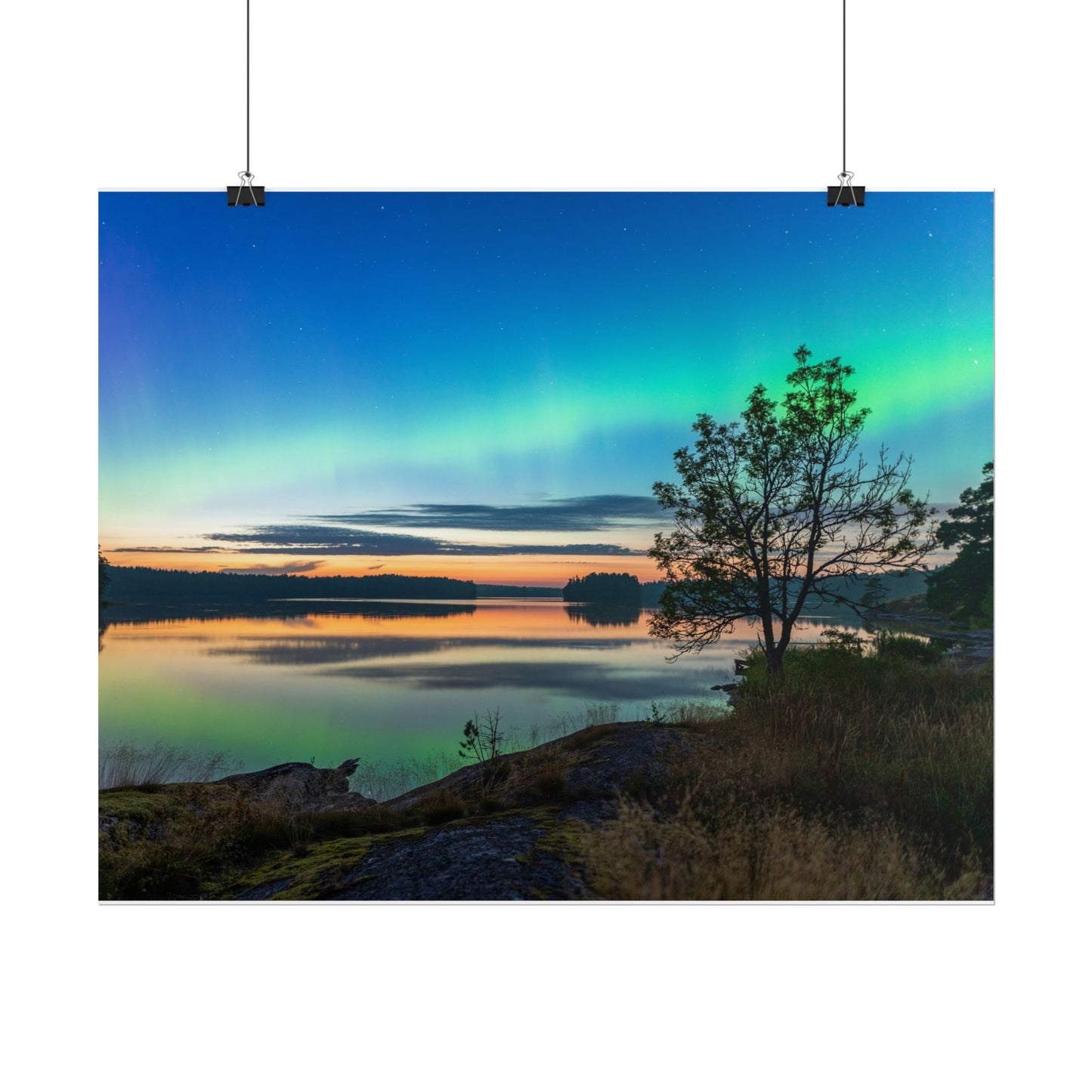 Sunset & Northern Lights