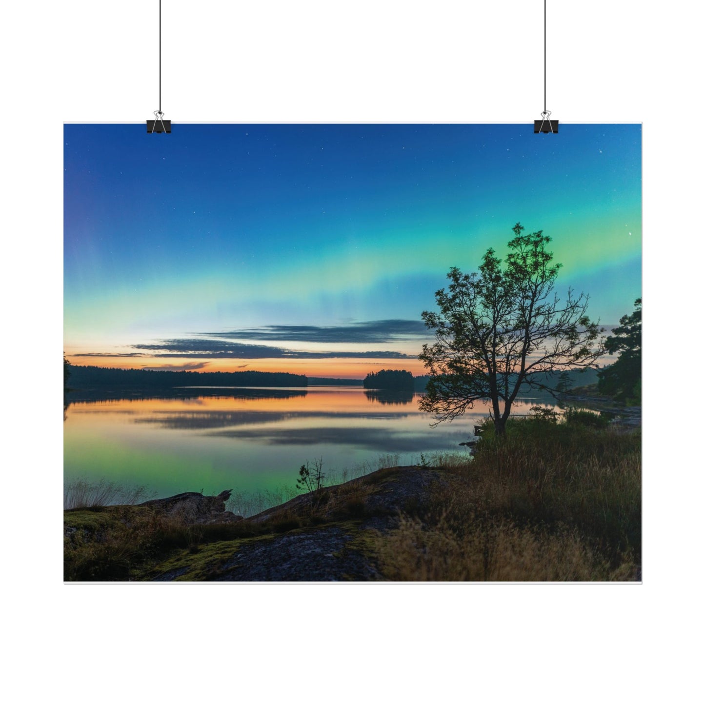 Sunset & Northern Lights