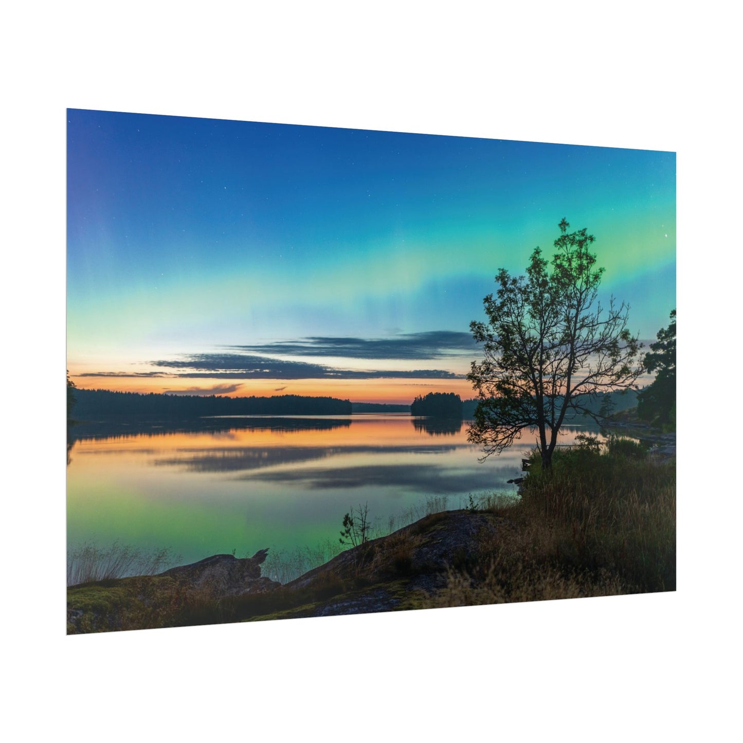 Sunset & Northern Lights