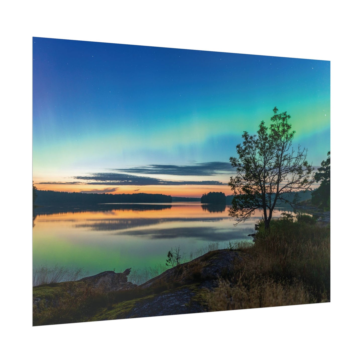 Sunset & Northern Lights