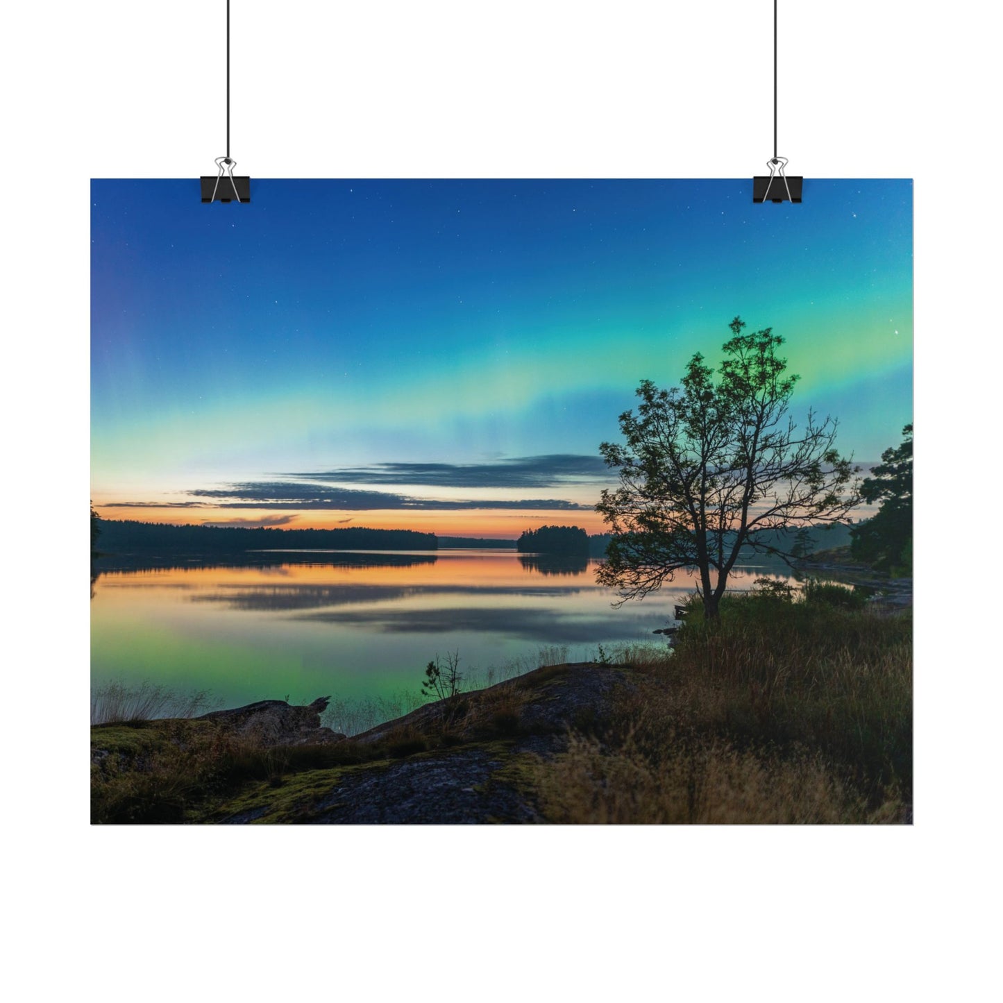 Sunset & Northern Lights