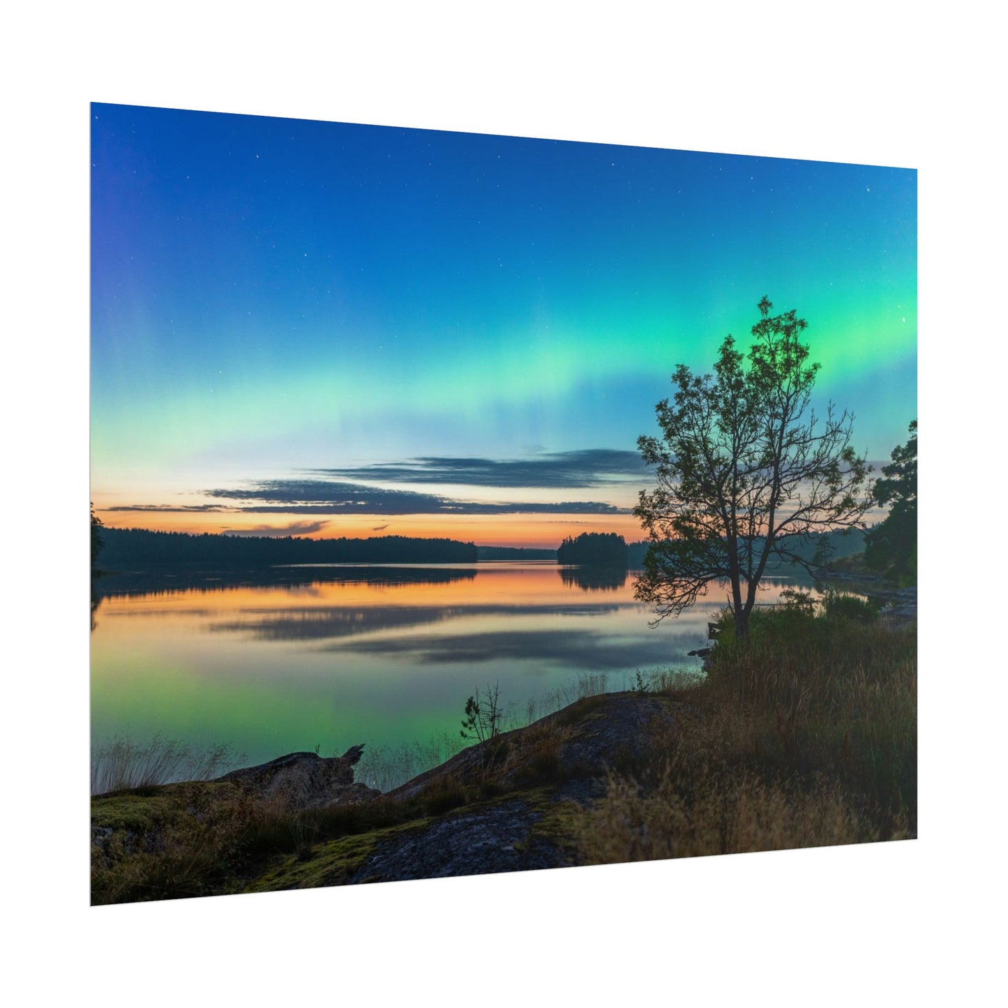 Sunset & Northern Lights