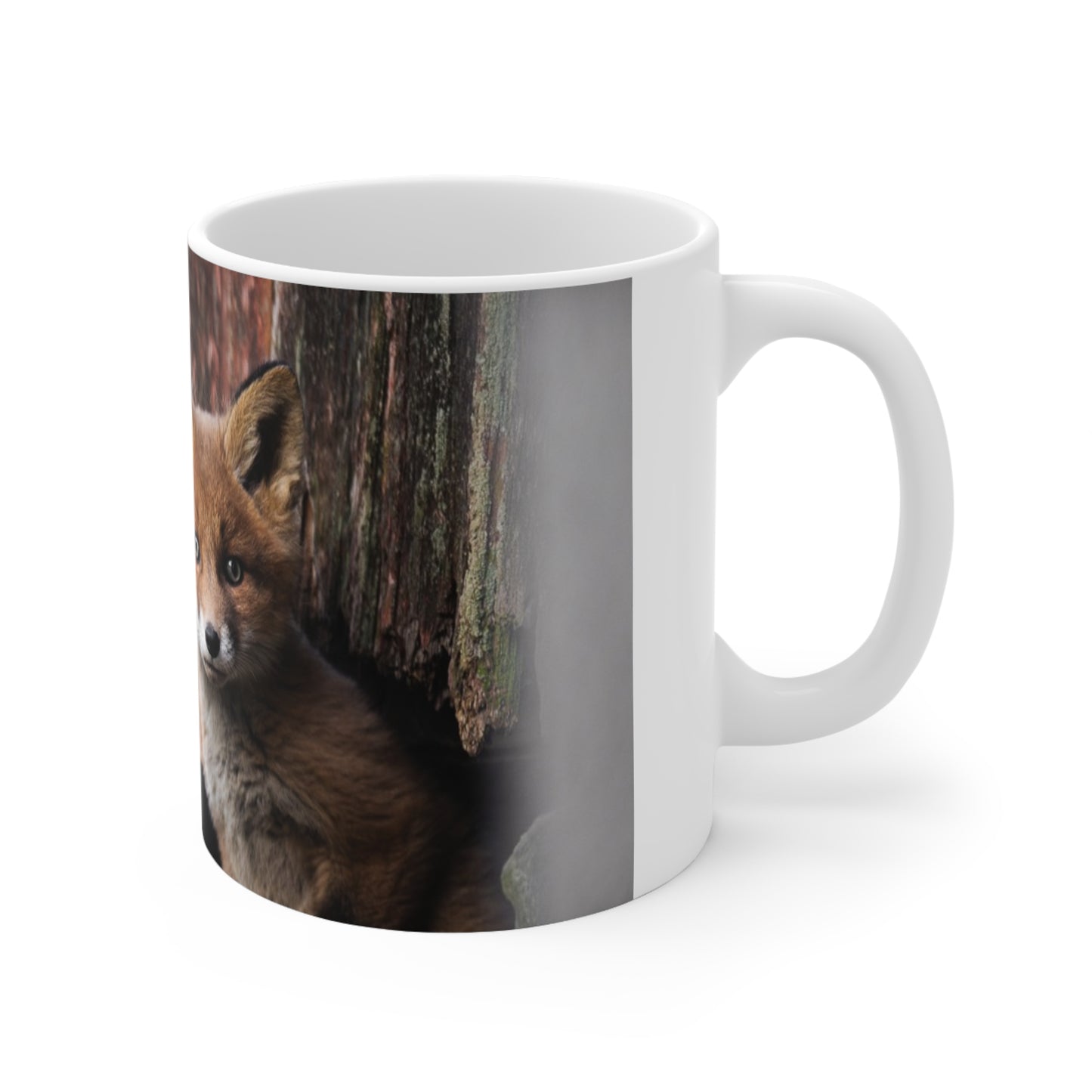 Fox cub coffee mug