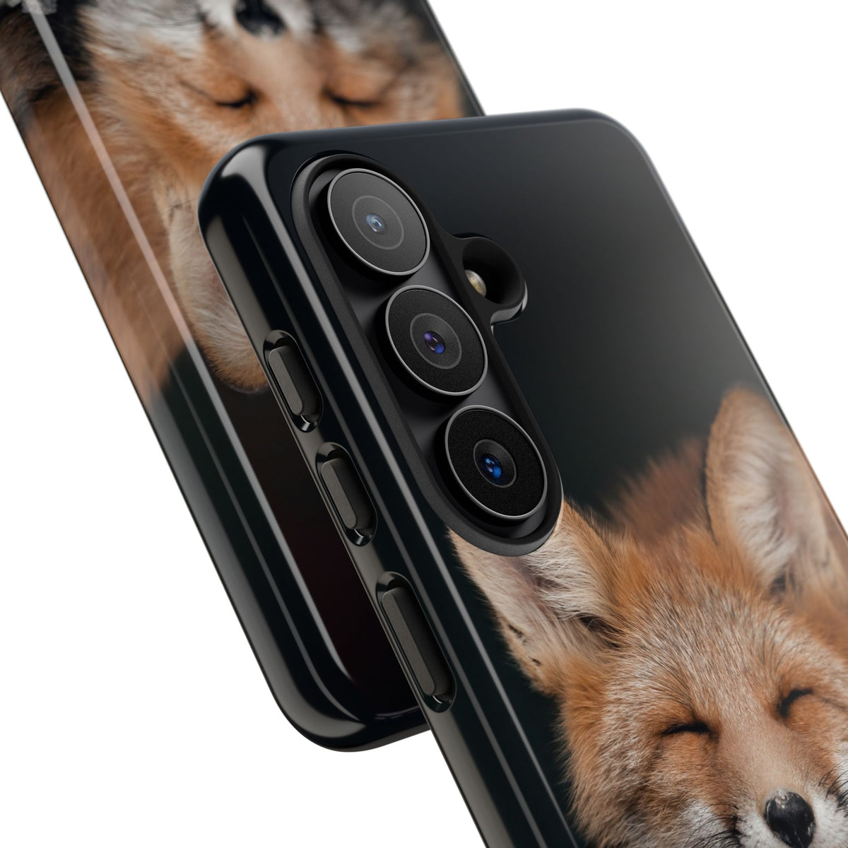 Sleeping Fox Tough Phone Case — Cute Wildlife iPhone Protective Cover